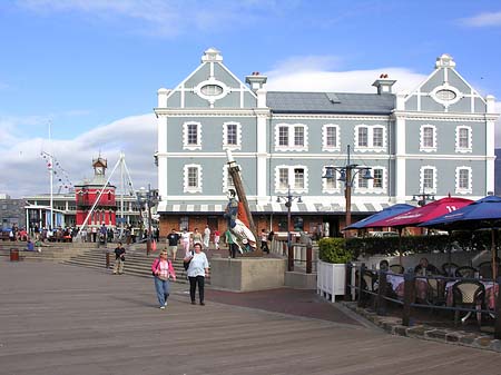 Gebäude an der Waterfront Foto 